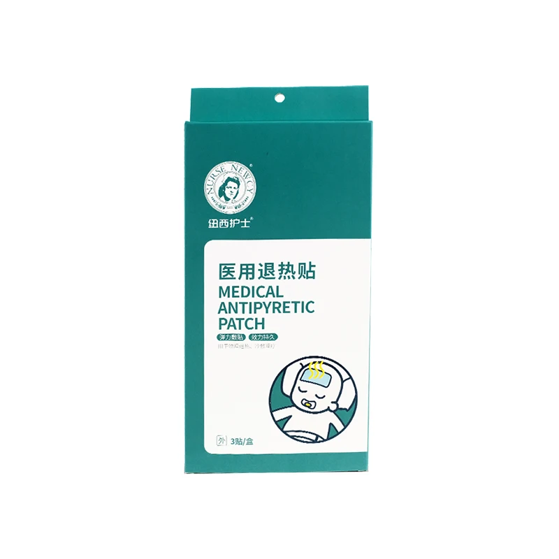 High self viscosity physical cooling fever cooling gel patch efficient medical antipyretic patch wholesale OEM/ODM supports
