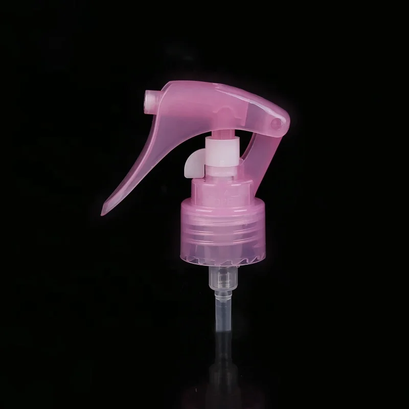Customized 28/410 24/410 Plastic Watering Pink Mini Trigger Sprayer Pump With Twist Lock 20 24 28 mm