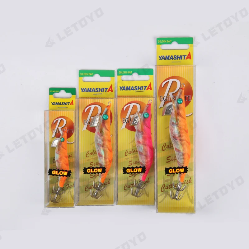 100# Original YAMASHITA squid jigs EGI SUTTE R NDX series luminous squid jigs hook japanese