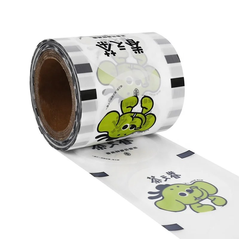 biodegradable paper film paper/pla cup sealing film biodegradable yogurt plastic cup sealing roll film