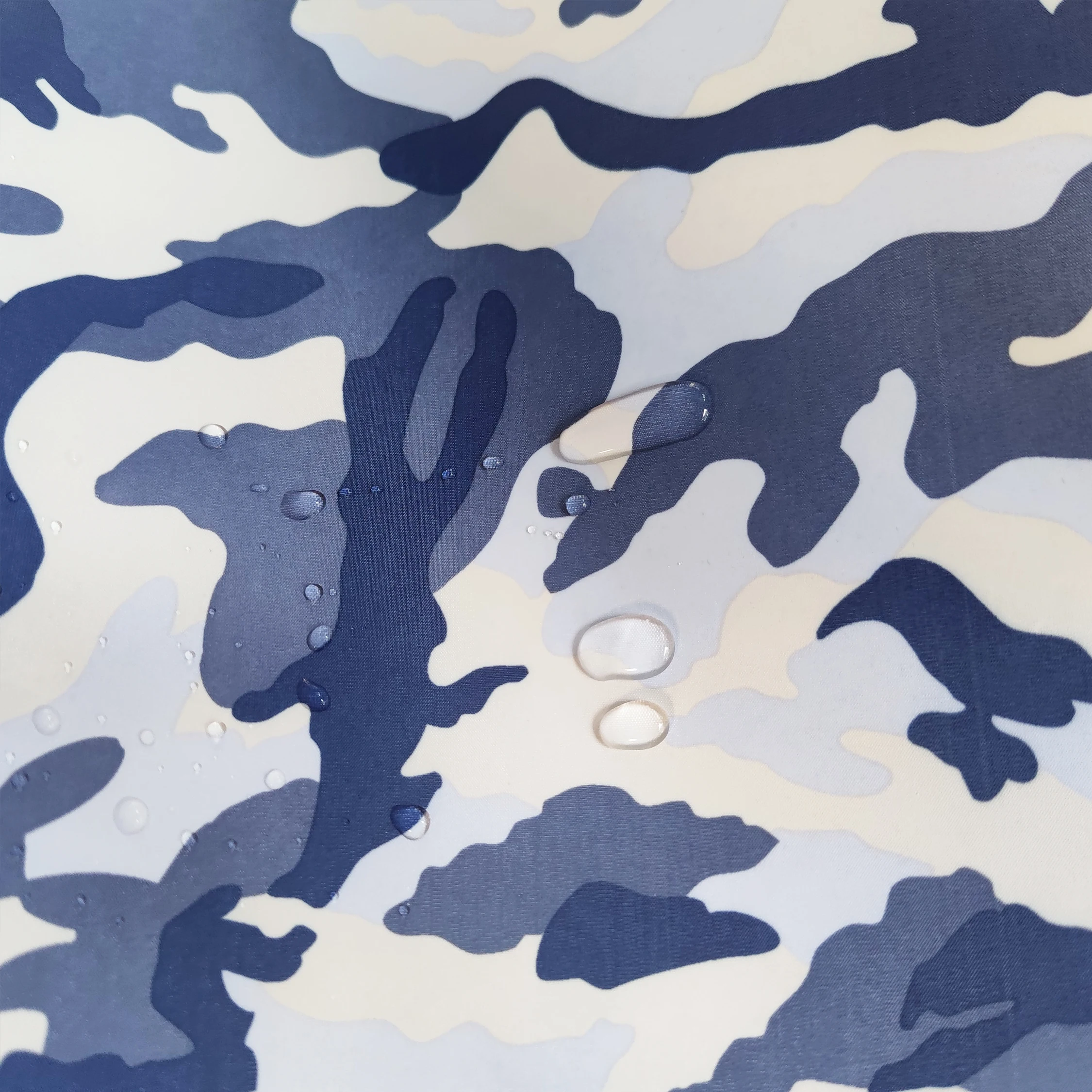 190T PVC coated taffeta digital print camouflage for ice pad,raincoat,lining