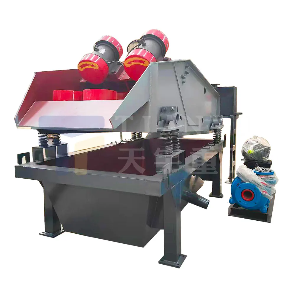 Environmental Protection Water Treatment Uesd For Dewatering Vibrating Screen