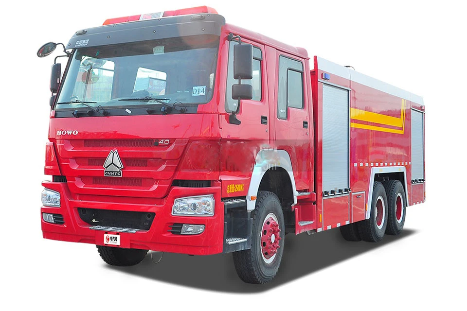 SINOTRUK HOWO 6X4 внешние автомобили электрический двигатель грузовик пожарная машина спецификация бренда тяжелая