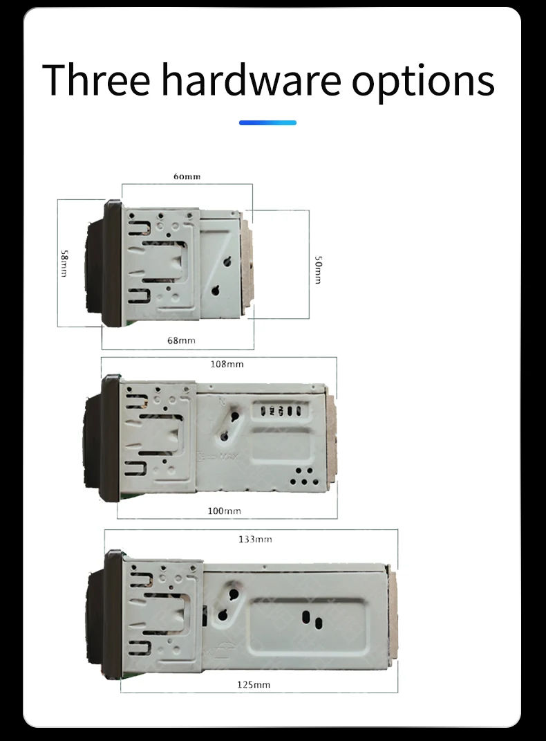 High Fidelity Stereo Autoradio Car Radio BT 12V 1 Din FM Aux In Receiver SD USB MP3  Car MP3 Player