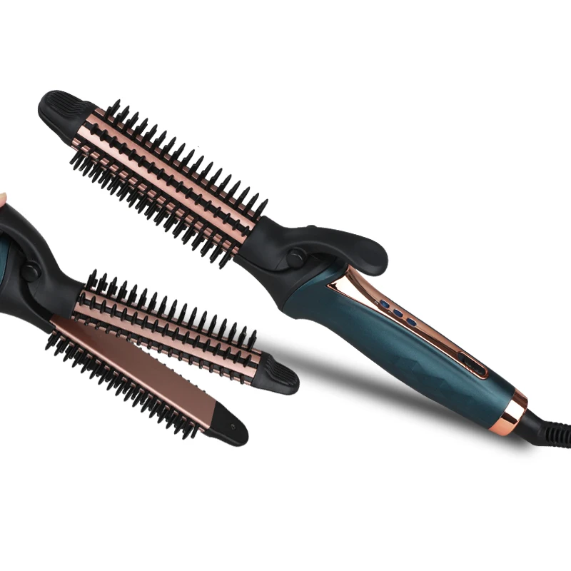 Wholesale multi-function Fast Straightening Brush high quality safety electric Hair Straightener Styling Comb