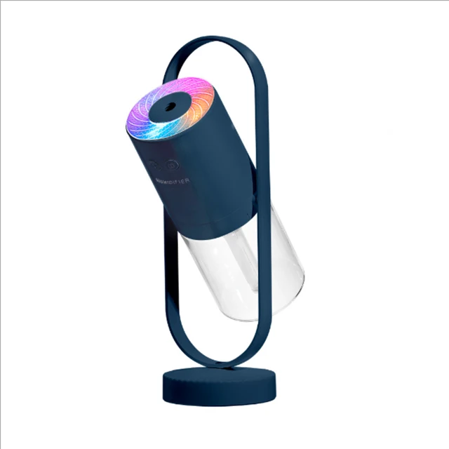 360 degrees Rotation Air Humidifiers magic Led Light Projector smart USB humidifier