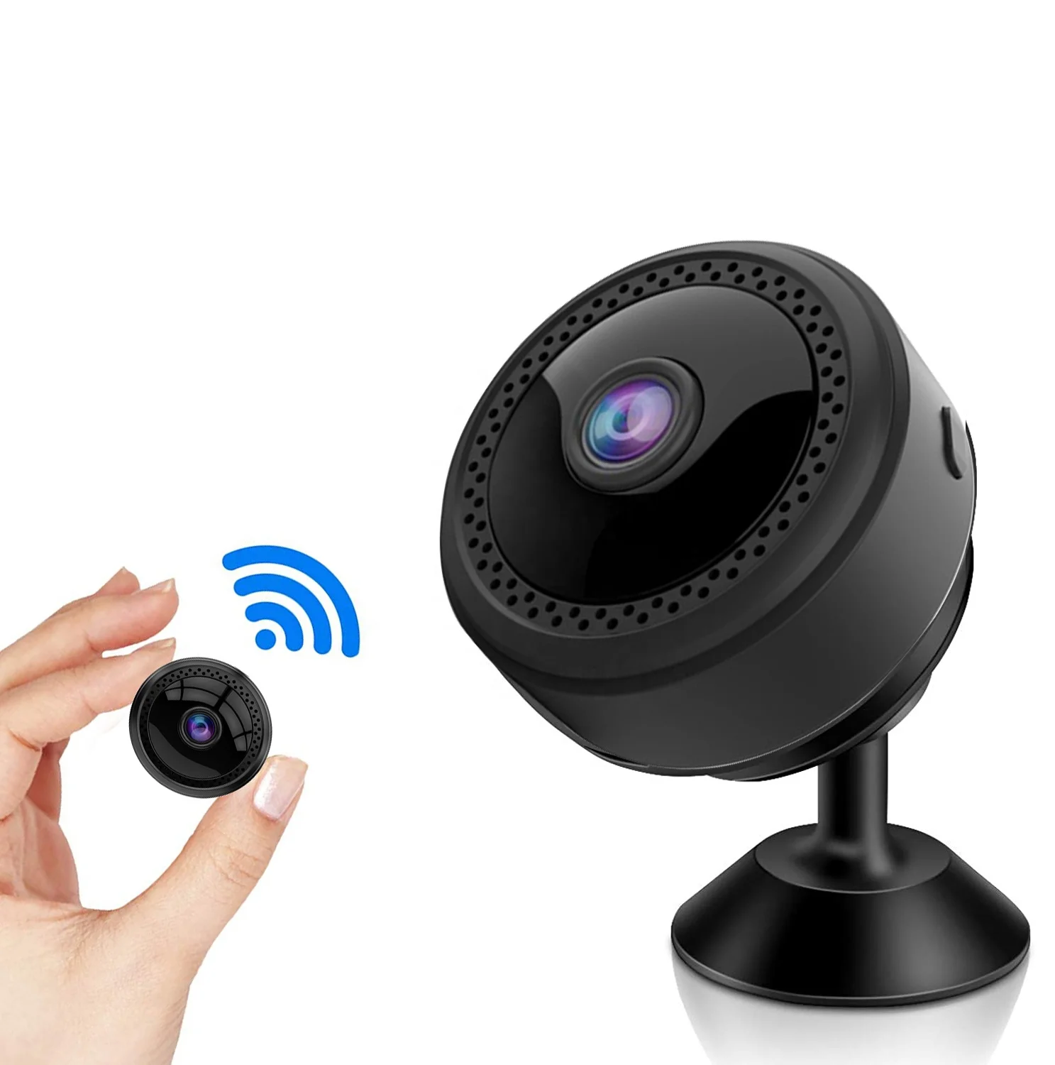 Hot Sale Smart Mini WiFi Camera Built-in Battery HD 1080P Portable Wide View Angle Surveillance Camera