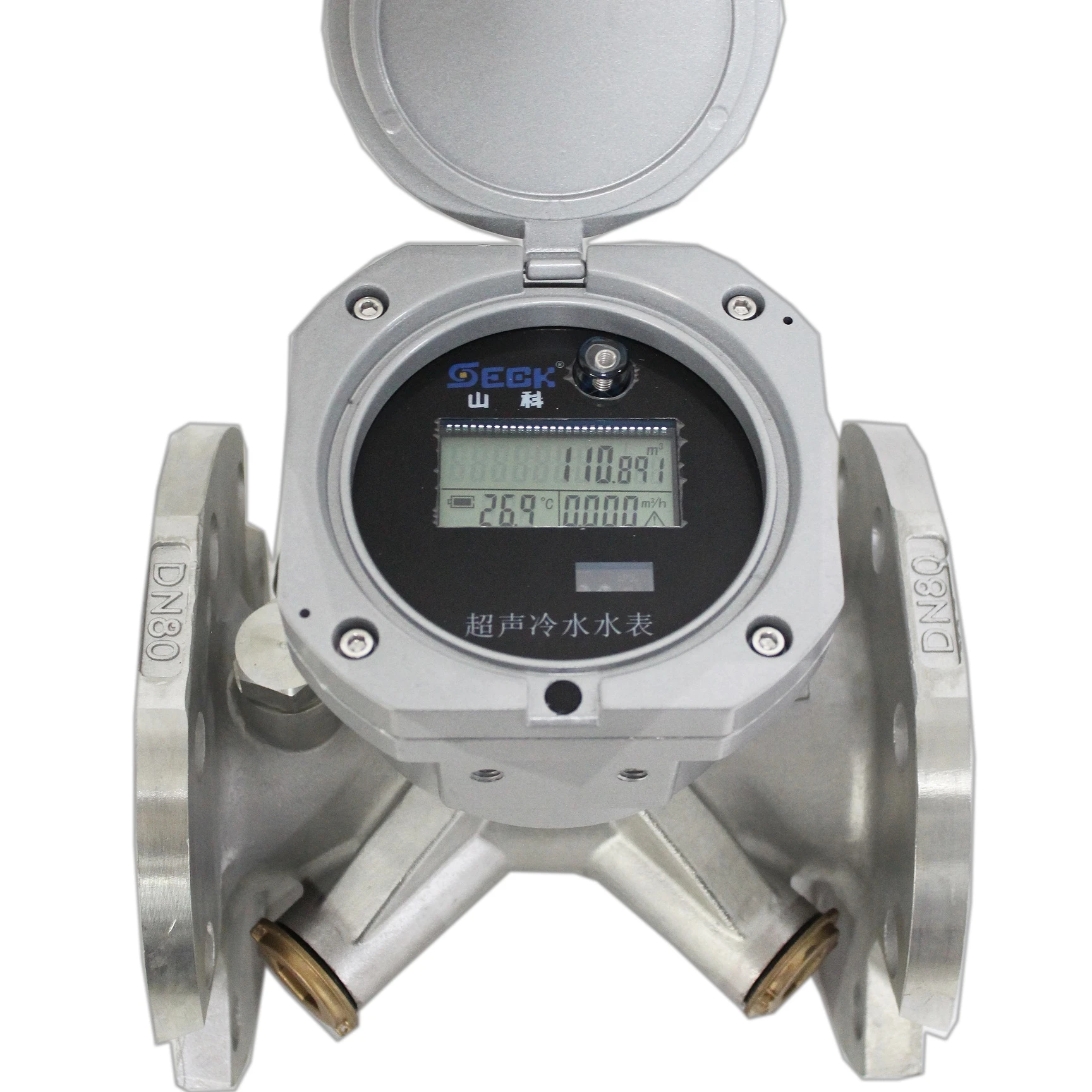 DN200 DN300 DN400 AMR Ультразвуковой счетчик воды из нержавеющей стали