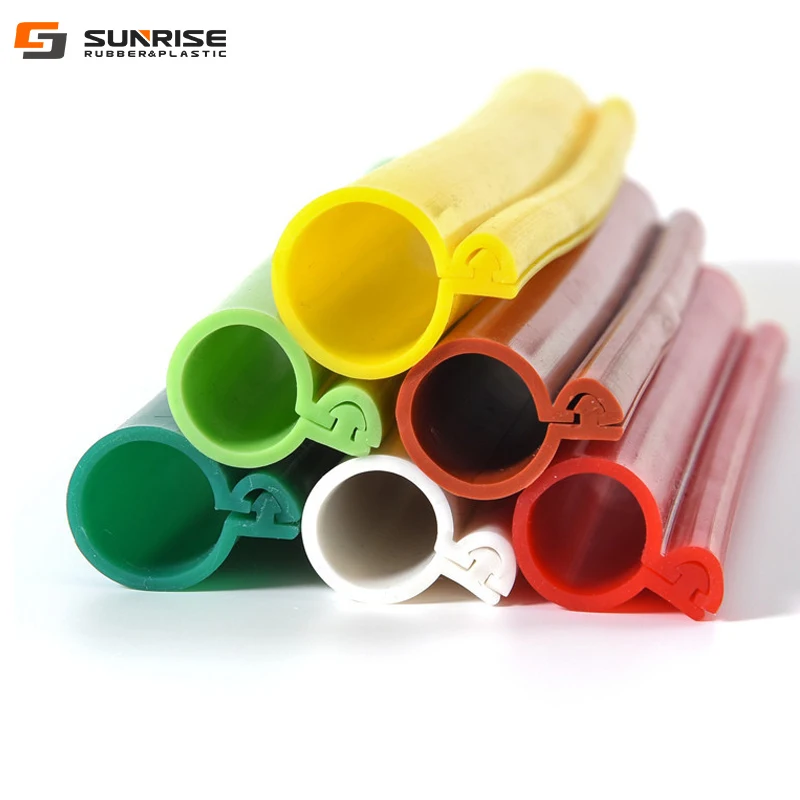 High Temperature insulation voltage Silicone Rubber Overhead line cable wire protection cover sleeves