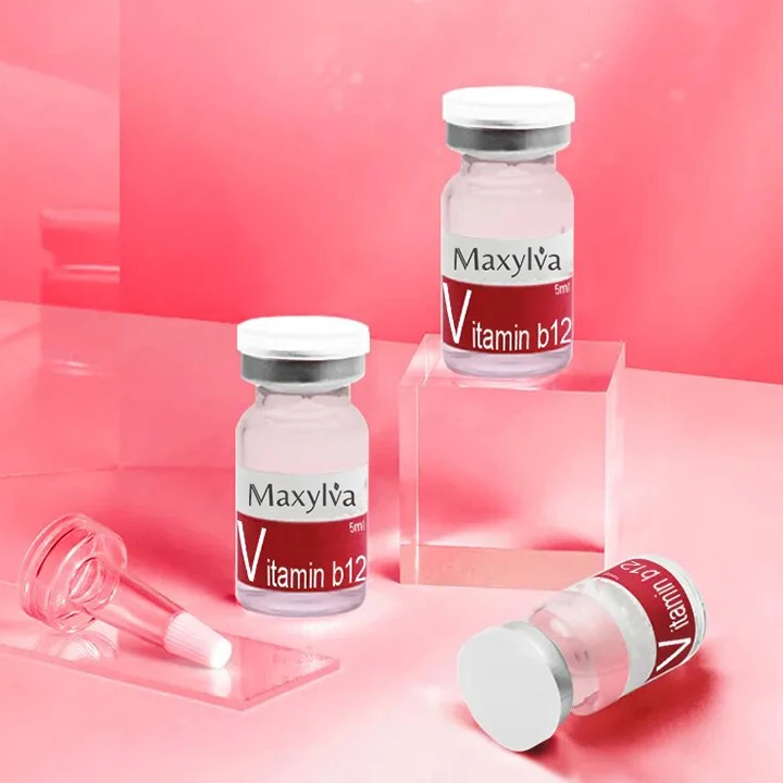 Skin Care Anti Aging Smoothing Hydrating Cobalamin Vitamin B12 Skin Repair Ampoule Face Serum