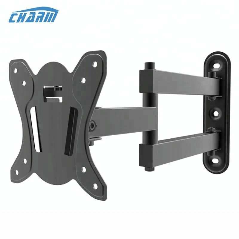 Черный металлический кронштейн с 100x100 мм VESA, изготовленный на заказ металлический кронштейн