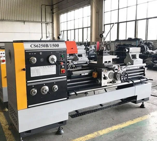 Сверхмощный горизонтальный ручной токарный станок CS6150 для продажи
