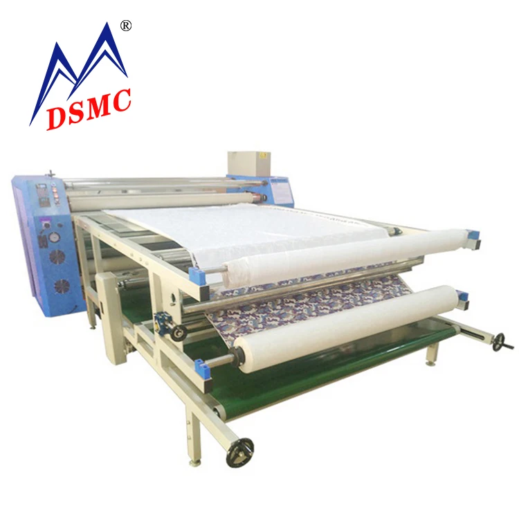 Factory Direct Calender Roll To Roll Sublimation Textile Jersey Heat Transfer Press Machine