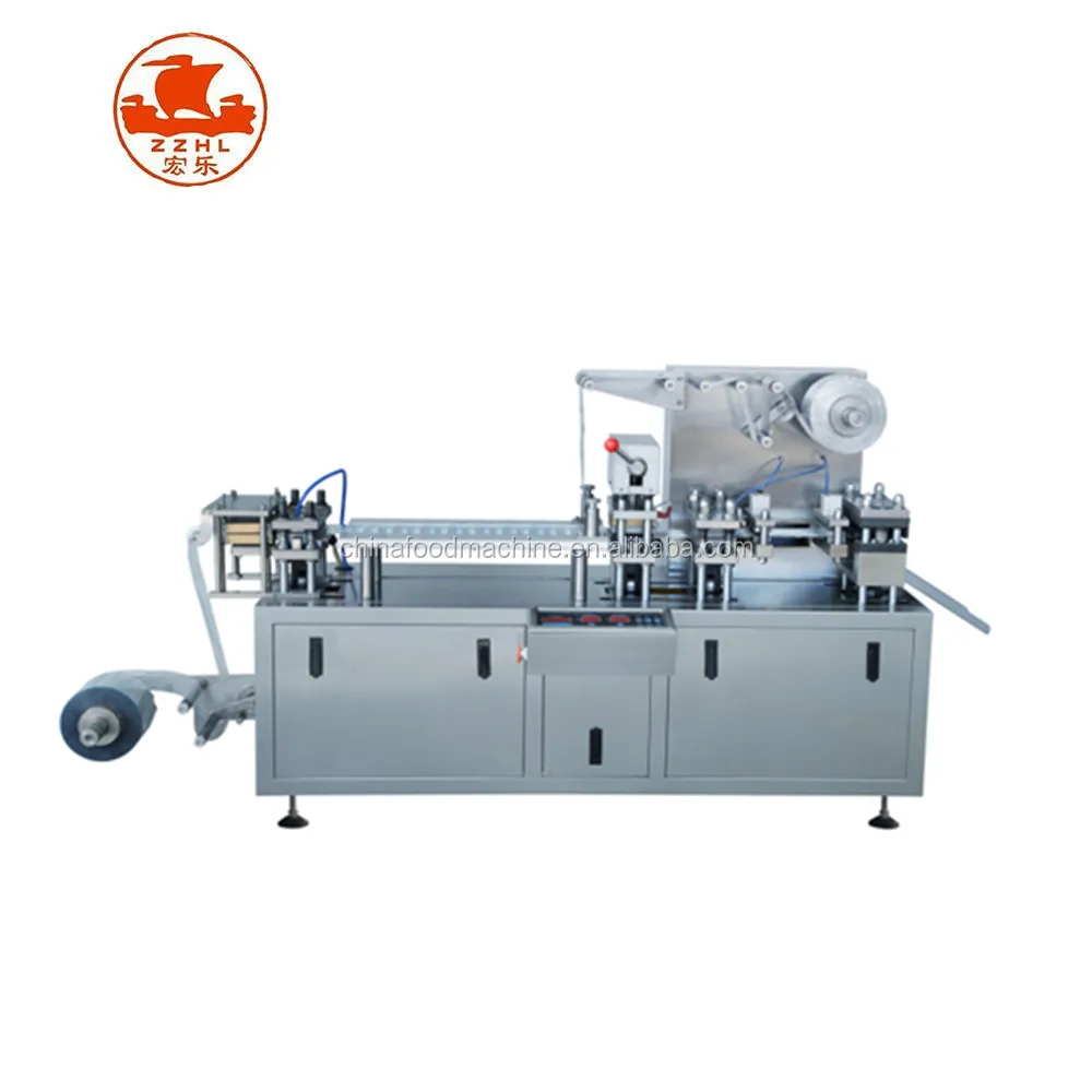 Высококачественная Автоматическая вращающаяся таблетка, плоская алюминиево-пластиковая Капсульная таблетка, фармацевтическая блистерная упаковочная машина