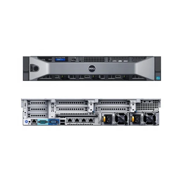  Хорошая цена Dell Poweredge R730 стойка б/у Восстановленный сервер DDR4 2U Xeon