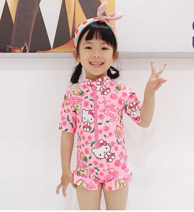 Fashion sexy designer little girl thong one piece swimsuit