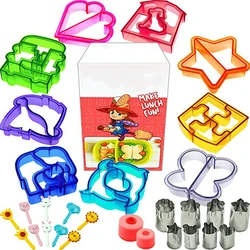 29Pack Crust Bread Cutter Set Sandwich Cutters for Kids Sandwich Sealer