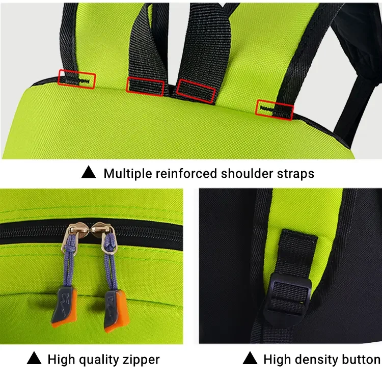 Custom Logo Kids Student Girl Backpack Waterproof Nylon Oxford Book Bag Casual Custom School Bag Backpack