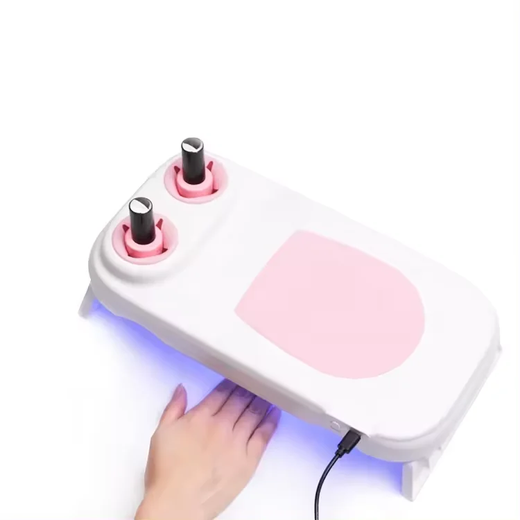 Wholesale 48W Home Salon UV LED Nail Lamp Manicure Hybrid Varnish with Hand Pillow Gel Polish Nail Dryer