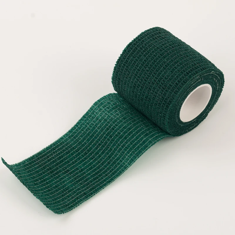 
medical usage self-adhesive bandage with different color good elastic bandage with non woven material 