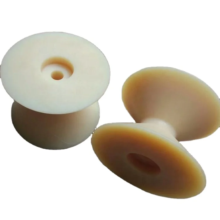 Customized Ptfe Ring Plastic Cases CNC plastic pulley ABS sheave pulley bearing