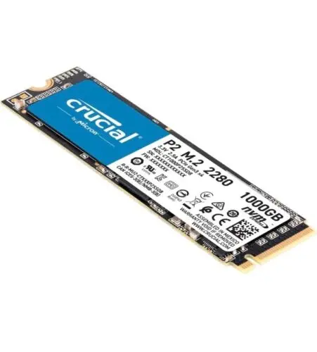 Crucial P2 M.2 2280 1TB SSD PCI Express 3.0 x4 NVMe CT1000P2SSD8