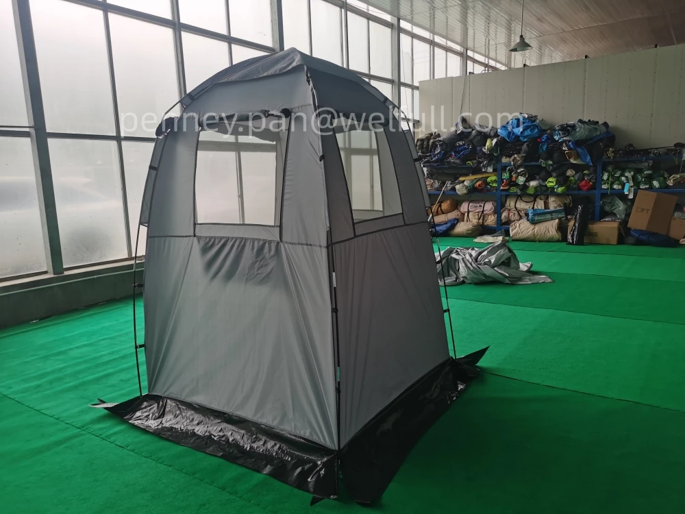 Portable Camping Bathtub Instant Utility Storage  Shower Tent With Changing Room pop up Private Toilet