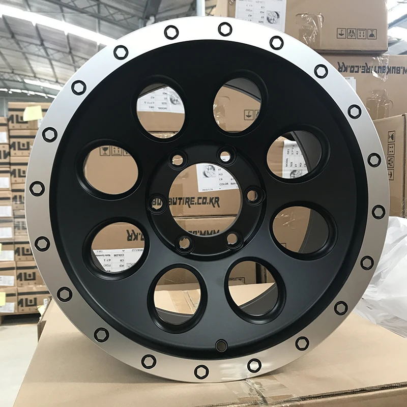 Kipardo 16 INCH 15 INCH 6x139.7 6x135 6x130 6x114.3 5x127 5X114.3 suv 4x4 wheels for pickup and truck