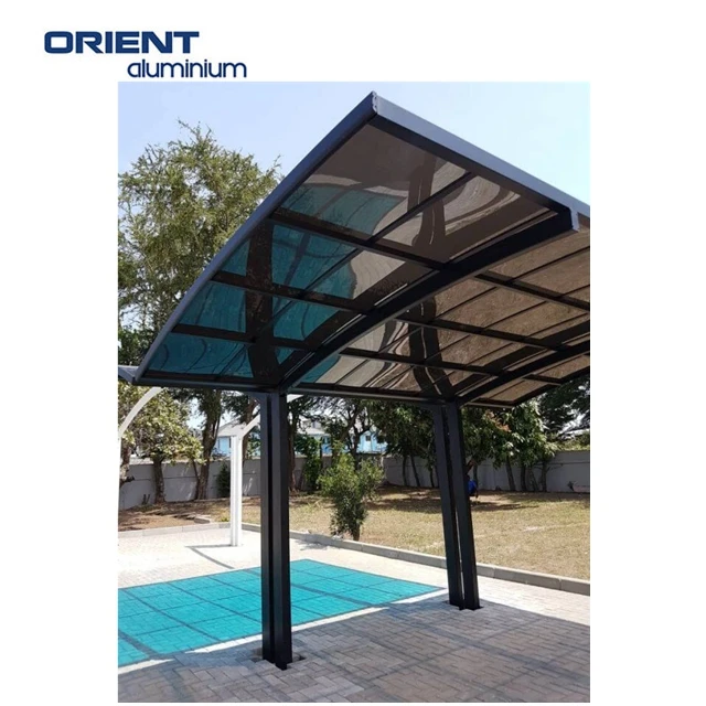 Aluminum carport /Car Shade Port/Car Garage in polycarbonate