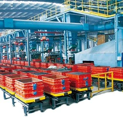 10ton -500ton Iron Molding Line Automatic Foundry Sand Casting Equipment /Foundry Production Line