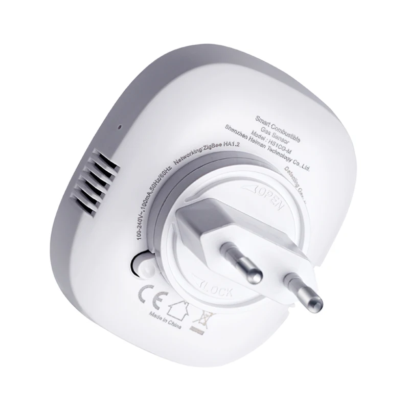 kitchen new products 2024 tuya zigbee natural gas detector lpg gas detector alarm  for home kitchen