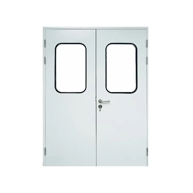 YANING CE automatic medical door , Single or Double Manual Airtight Swing Door for clean room