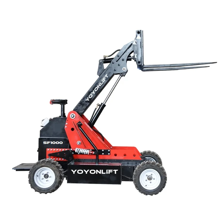 2022  Material Handling Equipment Terrain Forklifts 1000kg 1Ton  Remote  Montacargas