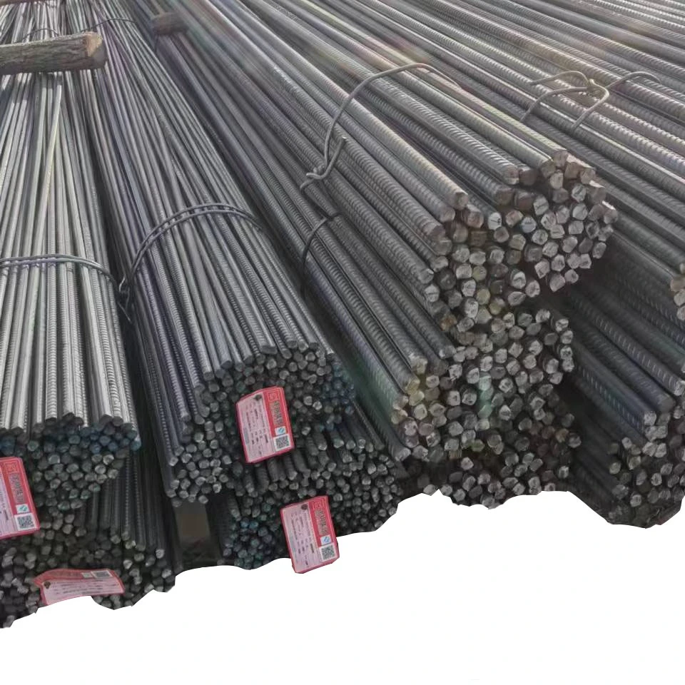 6mm 12mm Reinforcement Deformed Basalt Iron Rebar / Deformed Steel Bar Per Ton Price Reinforcing Wire Rod for Building Material