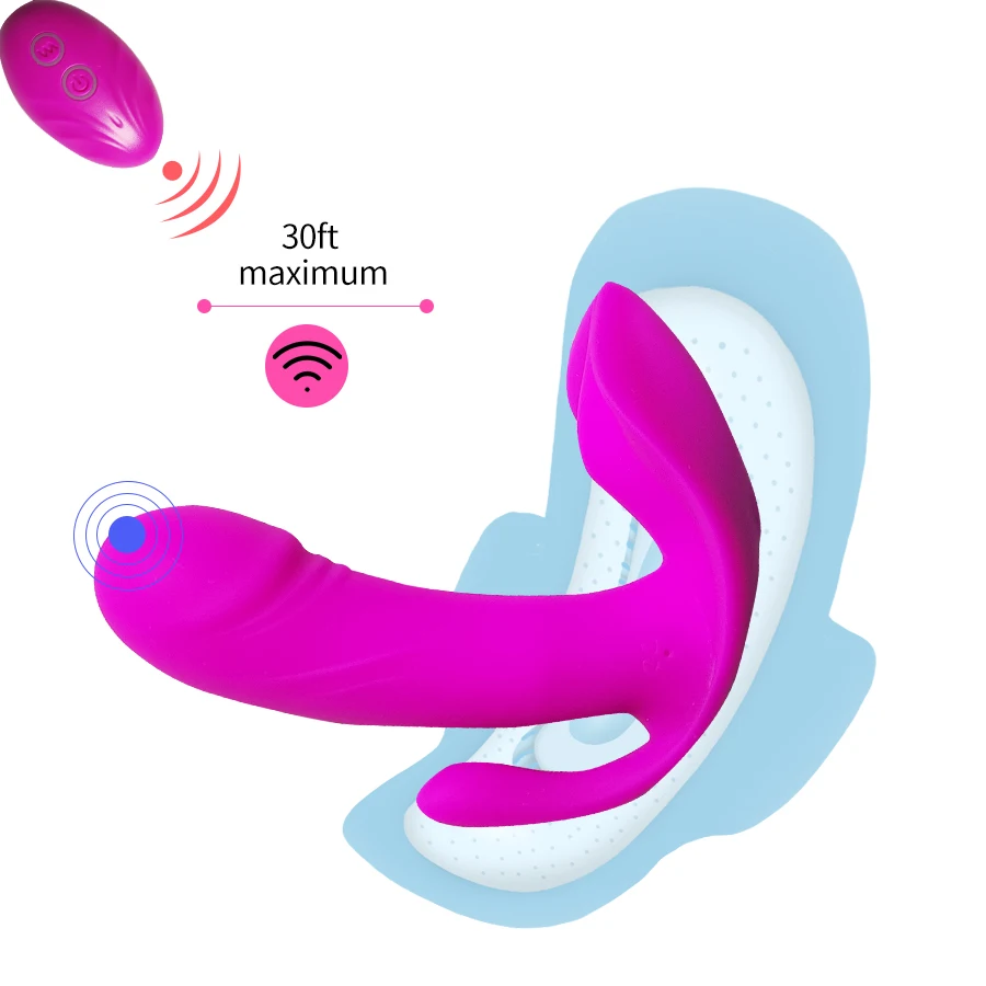 Mini Vibrating Panties Wearable Remote Control Small Vibrator Clitoral Clit G Spot Vibrator Adult Sex Toys for Women and Couples