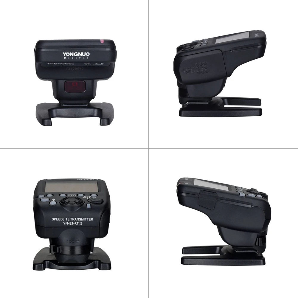 Светодиодная лампа для видеосъемки YONGNUO YN-E3-RT II накамерной вспышки Speedlite триггер трансмиттер совместимый