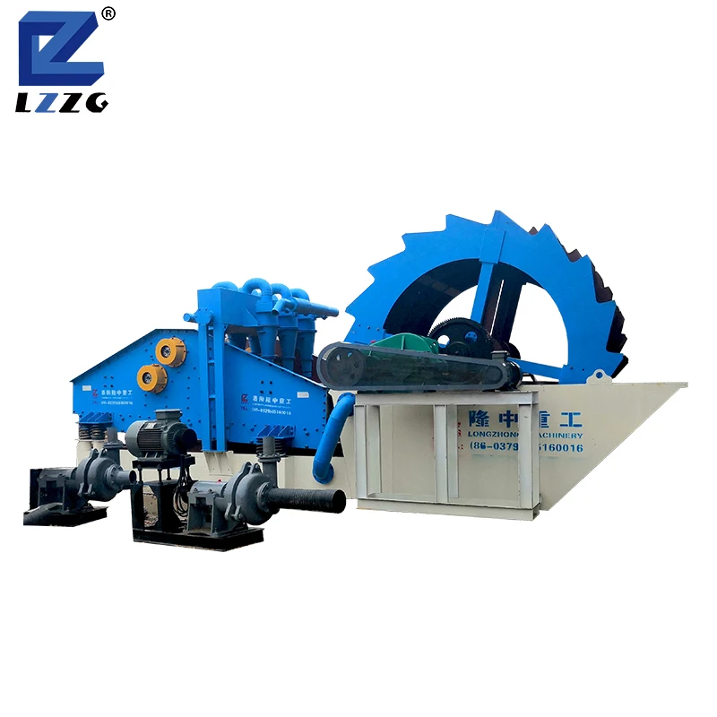 High efficiency mobile mini fine sand washer machine for silica sand hot sale manufacturing factory