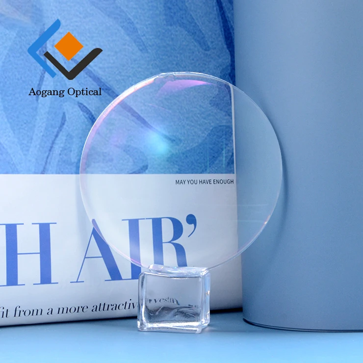 HMC 1.59 Single Vision Clear Polycarbonate Resin Eyeglasses Lenses High Quality Ophthalmic Lenses Manufactured Product