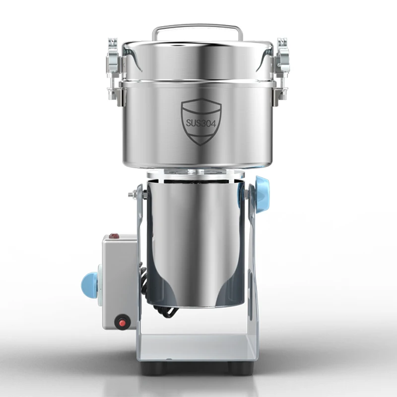 800g commercial spice grinder spring grinder machine home use small electric grain or flour mill