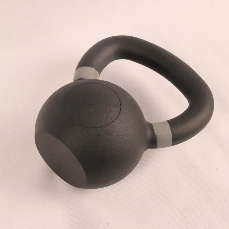 Shandong origin Hot Sale 20kg Personal Health and Fitness Solid cast iron black color Kettlebell Power Bags