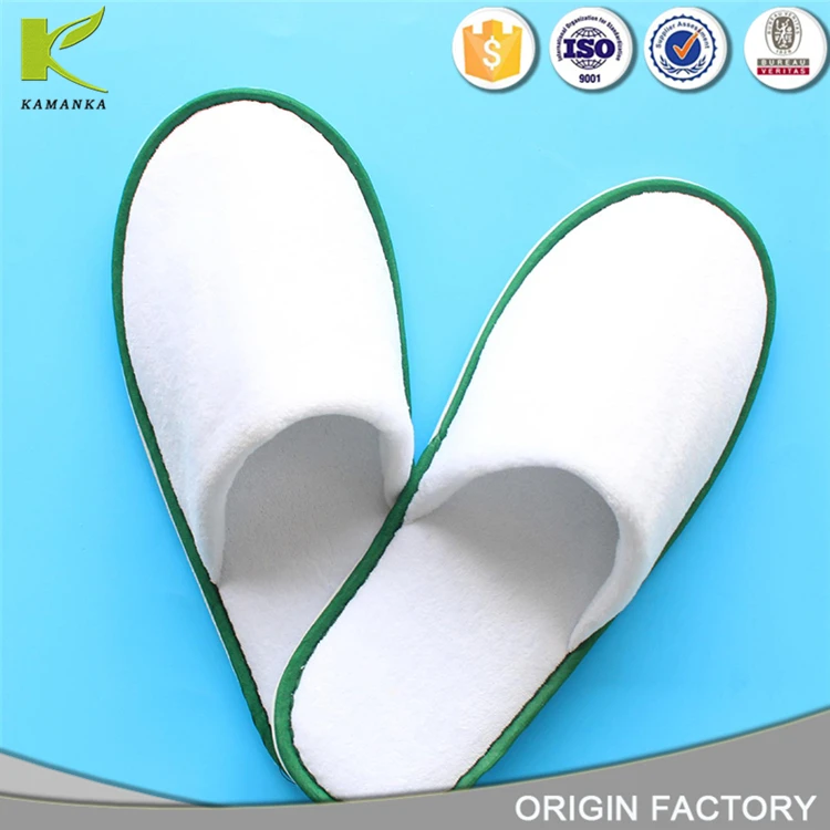 Customized Hotel Luxury Spa White Disposable Hospital Medical Slippers For Women