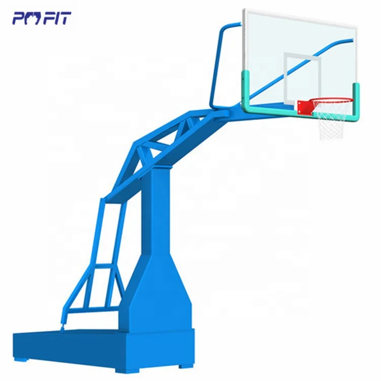 Professional movable height adjustable foldable basketball hoop basketball training system basketball stand