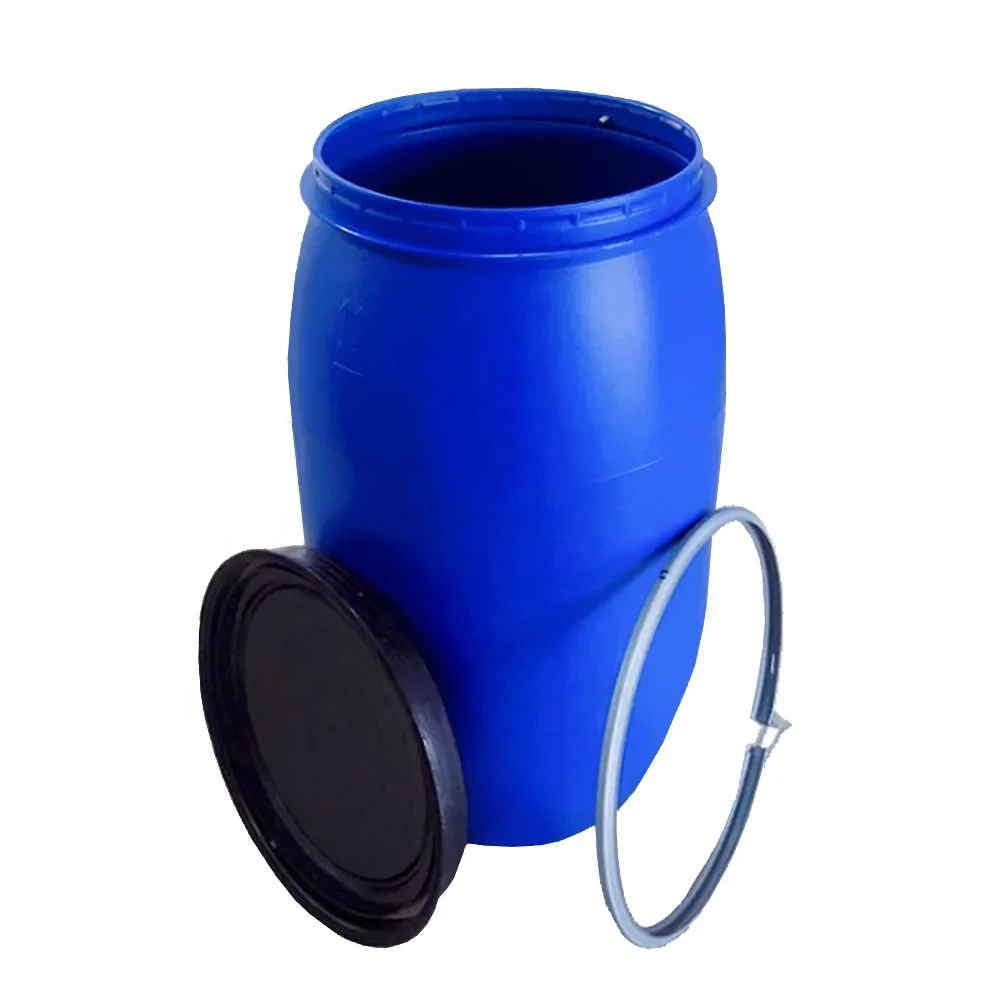 Factory direct sales Blue 200-210L Chemical Drum Plastic Drum open top plastic drum