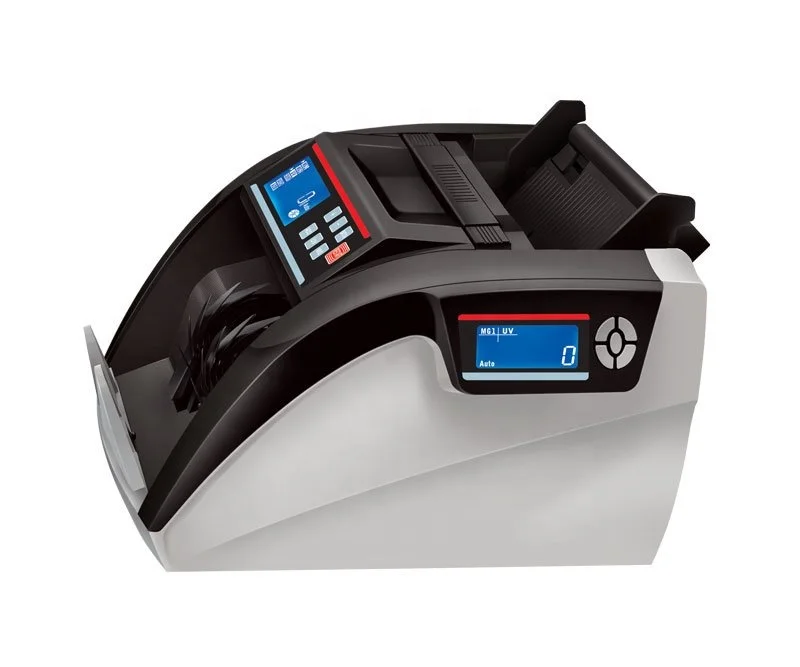 Reliable High-speed bill counter money cash counting machine with UV and MG detection GR-5800 UV/MG