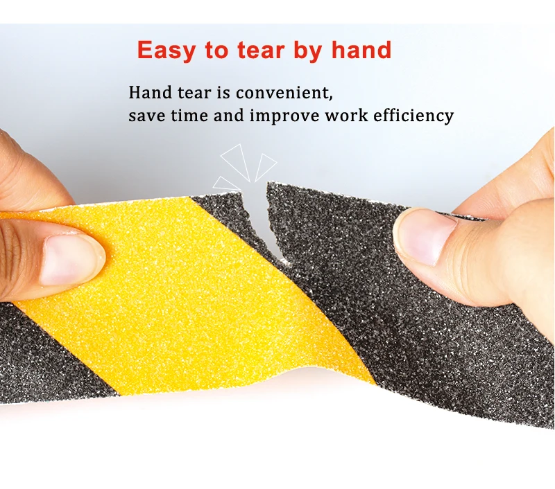 UJANG High Quality Waterproof Weather Resistant Anti slip Grip Stair Floor Adhesive Tape Roll for Safety Walk Anti Slip Tape