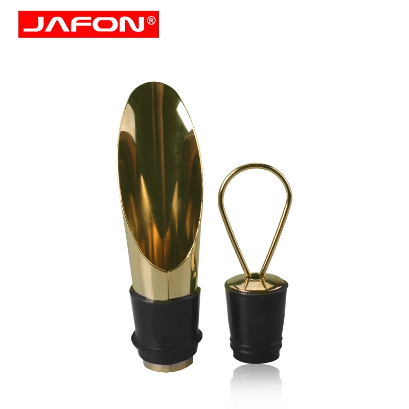 Jafon Wine Pourer Hot Sale Portable Mini Luxury Air Aerator stainless steel Wine Bottle Pourer