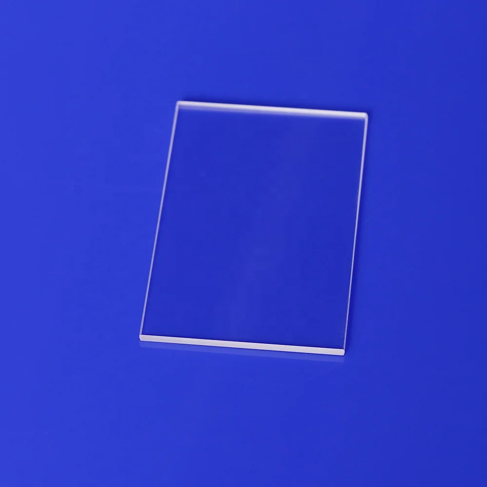 Factory Wholesale Customized Transparent Quartz Glass plate Clear quartz Plate