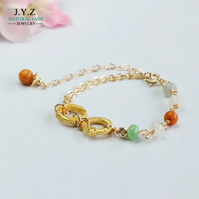 Natural Emerald Bracelet Dragon And Phoenix Double Ring SANCAI Abacus Beads Bracelet Factory Wholesale Delivery FC3032306