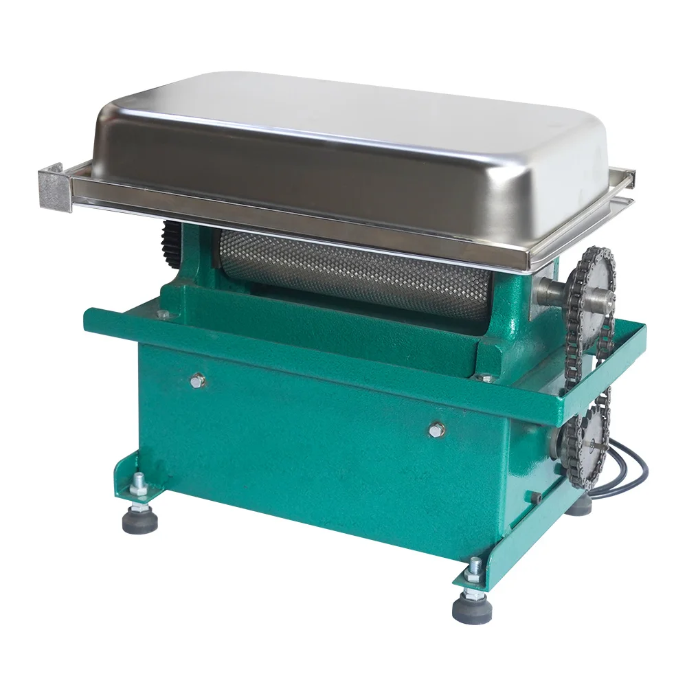 Automatic Beeswax Foundation Machine Sale Honeycomb Embosser Roller Sheet Making Embossing Bee Wax Press Farms Beekeeping