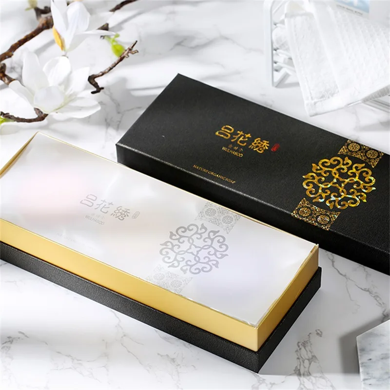 factory wholesale Herbal extract Soap Red Ginseng Comfrey Sandalwood Handmade Soap Set